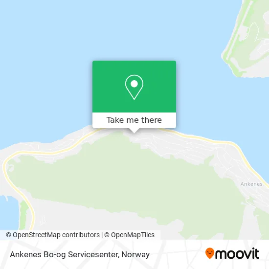 Ankenes Bo-og Servicesenter map