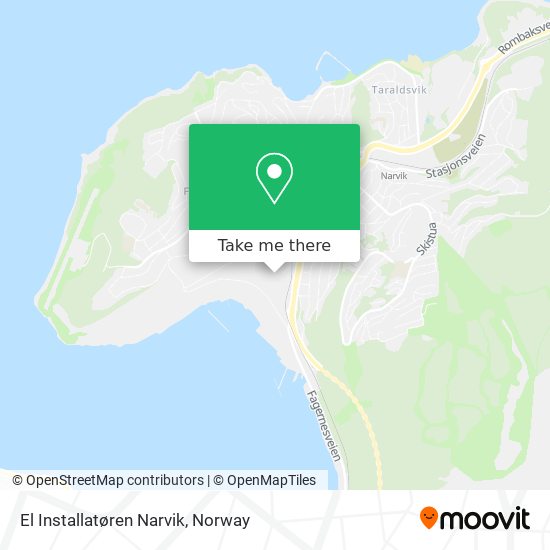 El Installatøren Narvik map