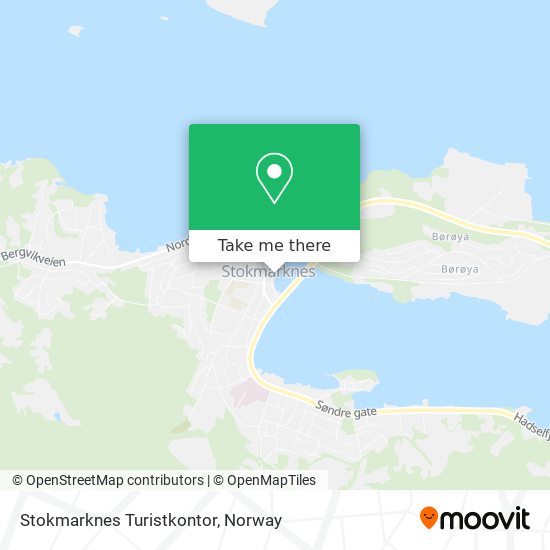 Stokmarknes Turistkontor map
