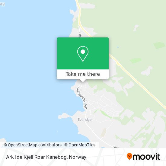 Ark Ide Kjell Roar Kanebog map