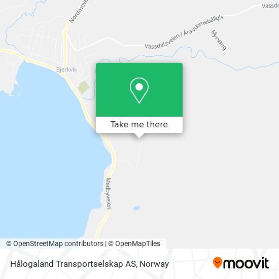 Hålogaland Transportselskap AS map