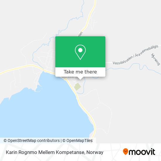 Karin Rognmo Mellem Kompetanse map