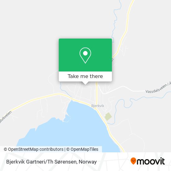 Bjerkvik Gartneri/Th Sørensen map