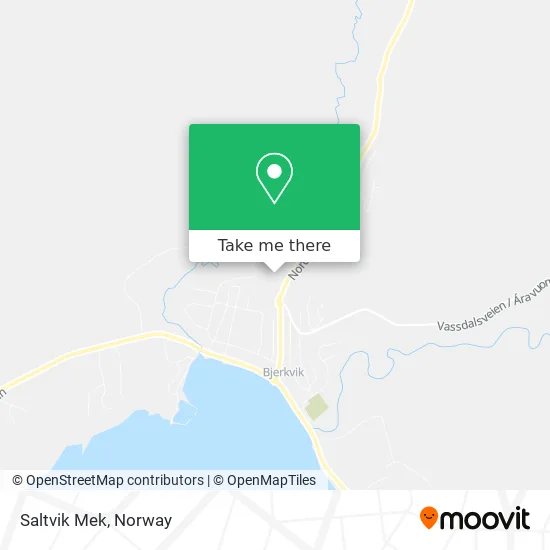 Saltvik Mek map