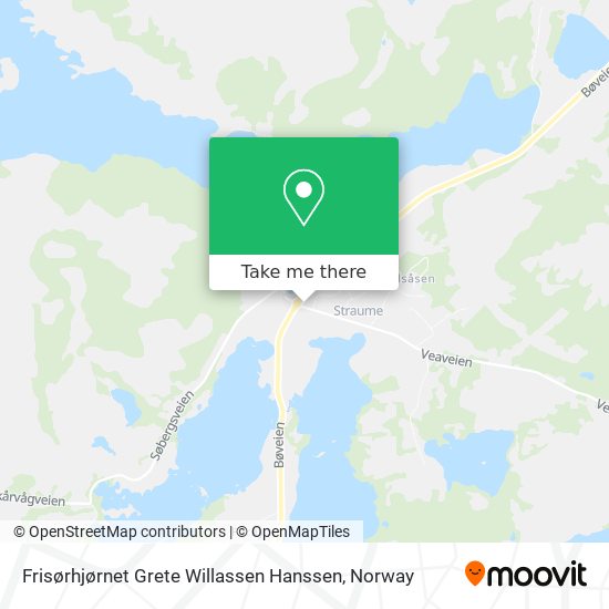 Frisørhjørnet Grete Willassen Hanssen map