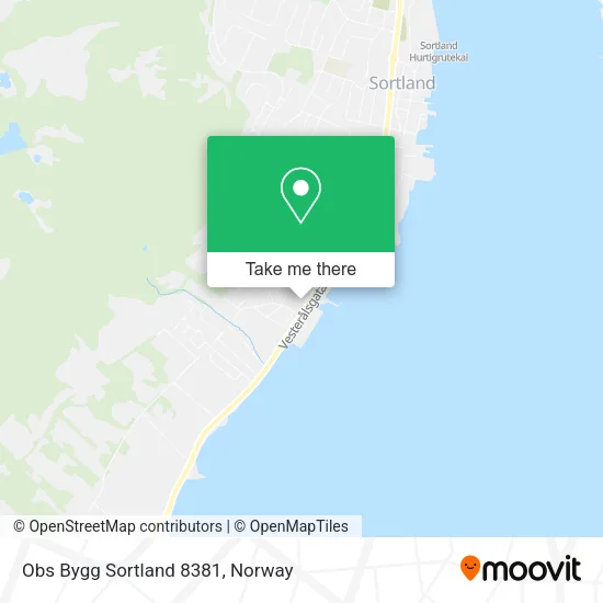 Obs Bygg Sortland 8381 map