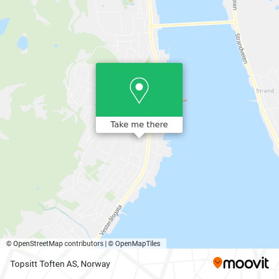 Topsitt Toften AS map