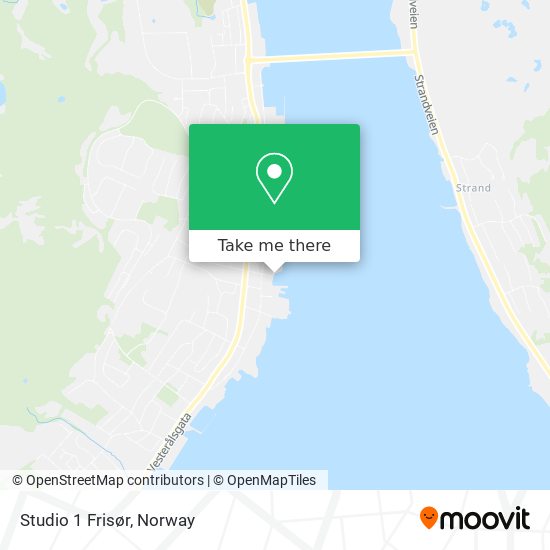 Studio 1 Frisør map