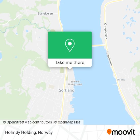 Holmøy Holding map
