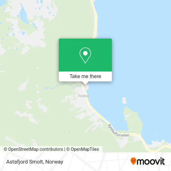 Astafjord Smolt map