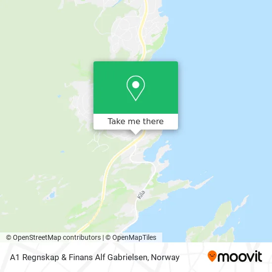 A1 Regnskap & Finans Alf Gabrielsen map