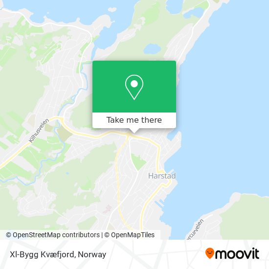 Xl-Bygg Kvæfjord map