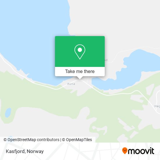 Kasfjord map