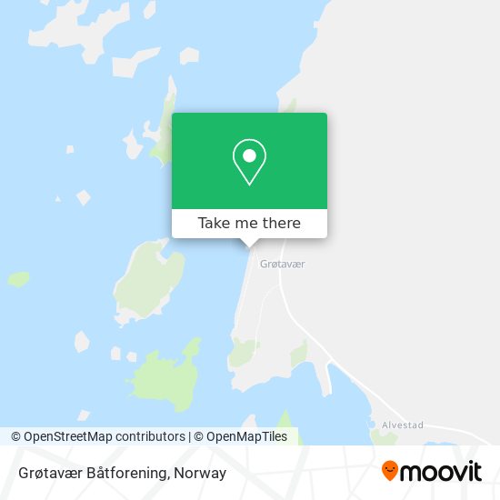 Grøtavær Båtforening map