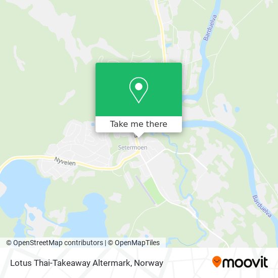 Lotus Thai-Takeaway Altermark map