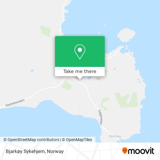 Bjarkøy Sykehjem map