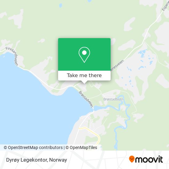 Dyrøy Legekontor map