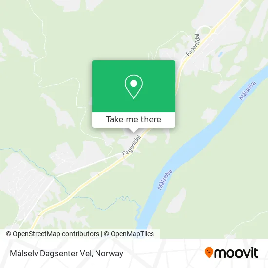 Målselv Dagsenter Vel map