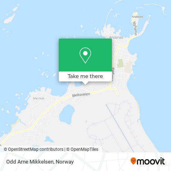 Odd Arne Mikkelsen map