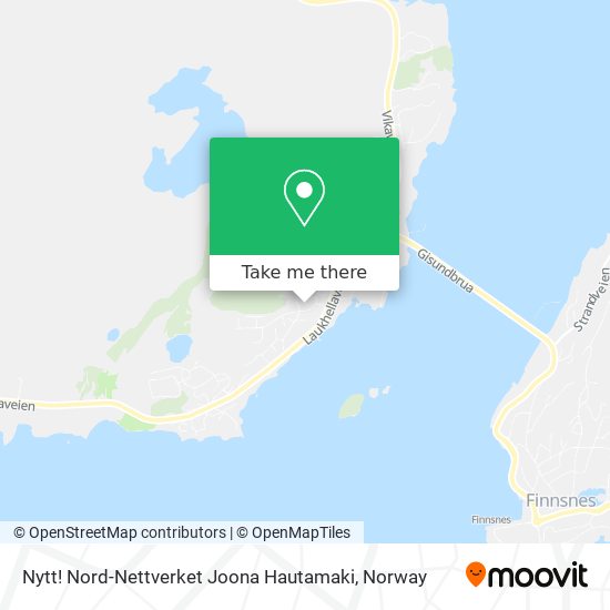 Nytt! Nord-Nettverket Joona Hautamaki map