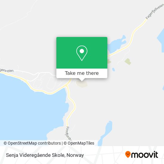 Senja Videregående Skole map
