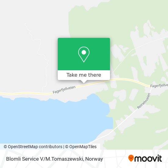 Blomli Service V/M.Tomaszewski map