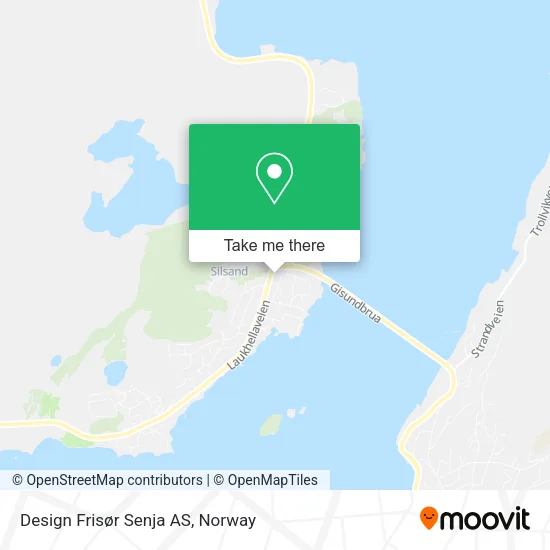 Design Frisør Senja AS map