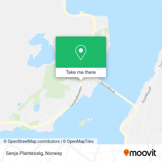 Senja Plantesalg map