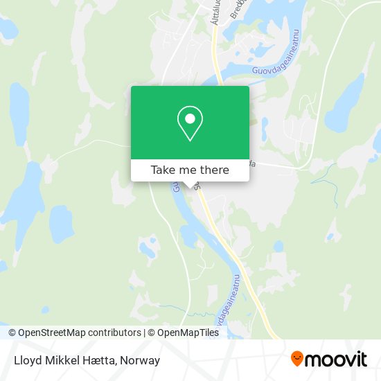 Lloyd Mikkel Hætta map
