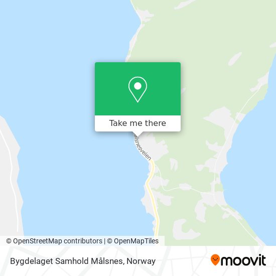 Bygdelaget Samhold Målsnes map