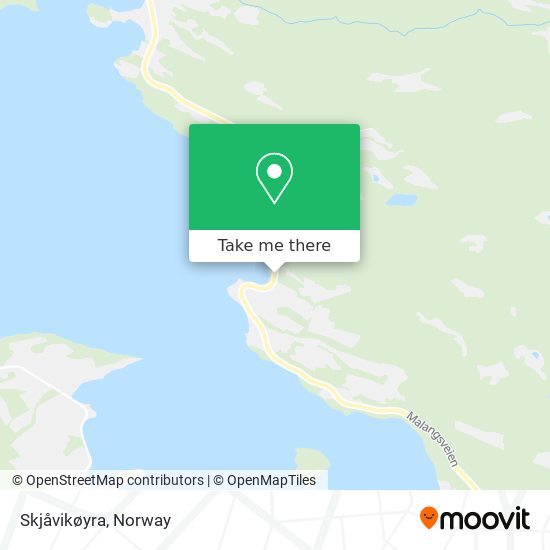 Skjåvikøyra map