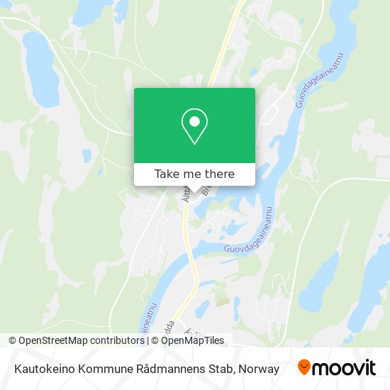 Kautokeino Kommune Rådmannens Stab map