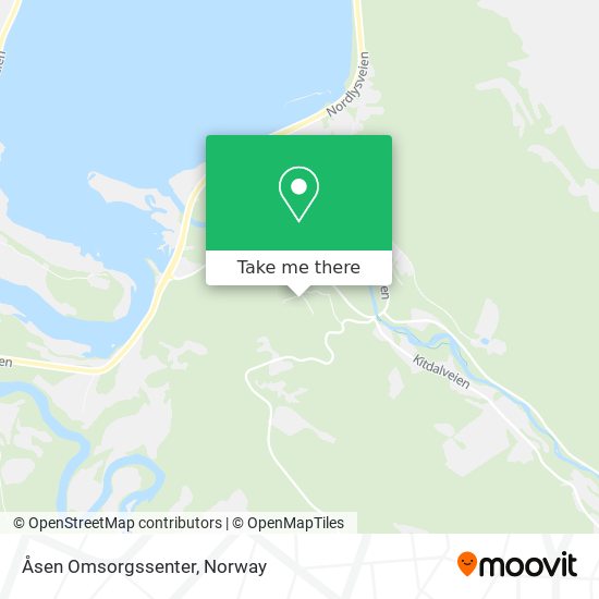 Åsen Omsorgssenter map