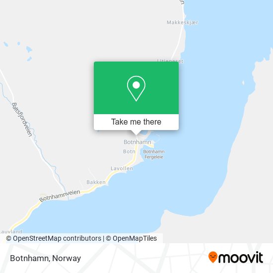 Botnhamn map