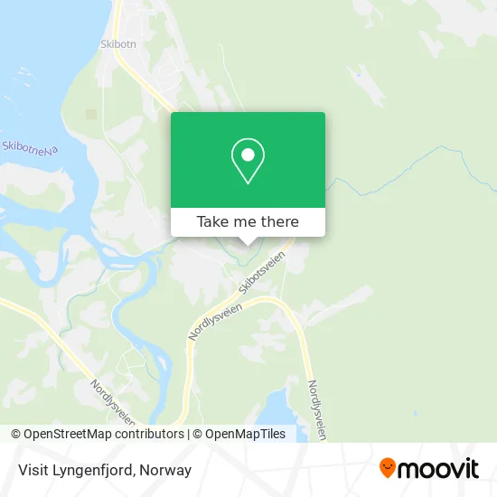Visit Lyngenfjord map
