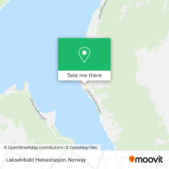 Lakselvbukt Helsestasjon map