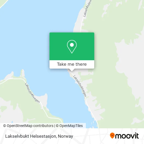 Lakselvbukt Helsestasjon map