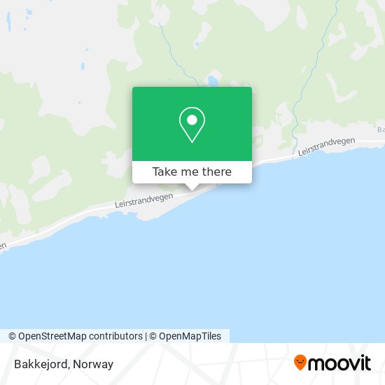 Bakkejord map