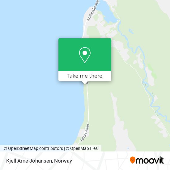 Kjell Arne Johansen map