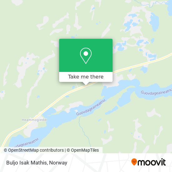 Buljo Isak Mathis map