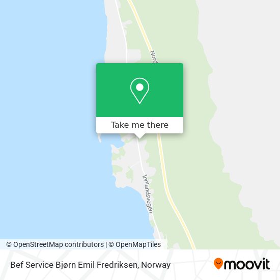 Bef Service Bjørn Emil Fredriksen map