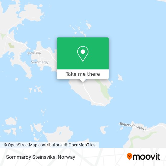 Sommarøy Steinsvika map