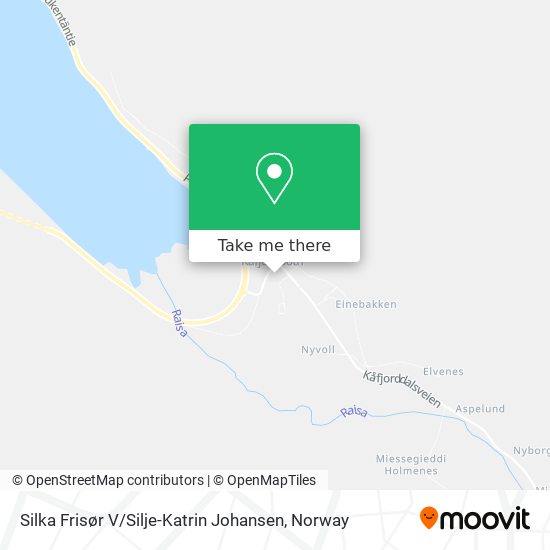 Silka Frisør V / Silje-Katrin Johansen map