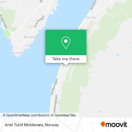 Ariel Turid Moldenæs map