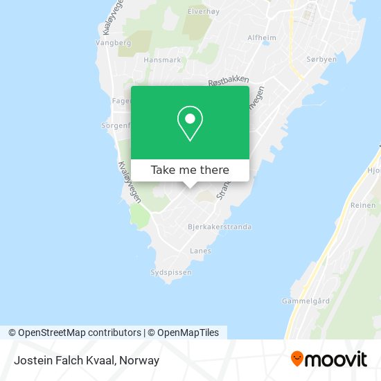 Jostein Falch Kvaal map