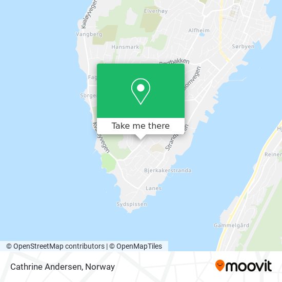 Cathrine Andersen map