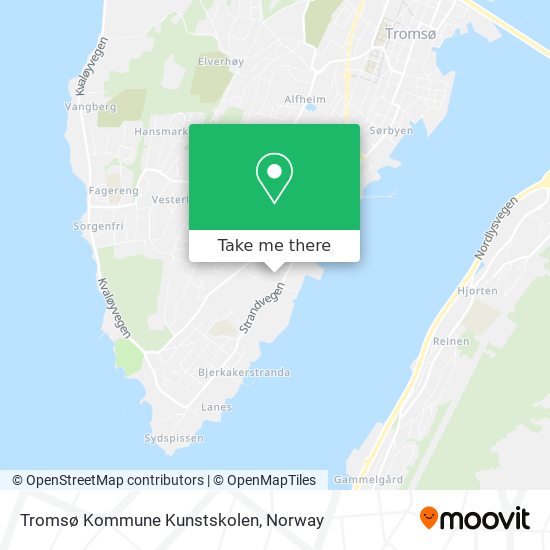 Tromsø Kommune Kunstskolen map