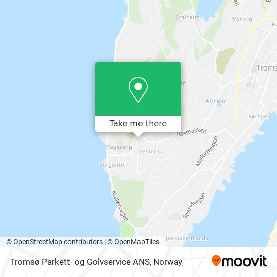 Tromsø Parkett- og Golvservice ANS map