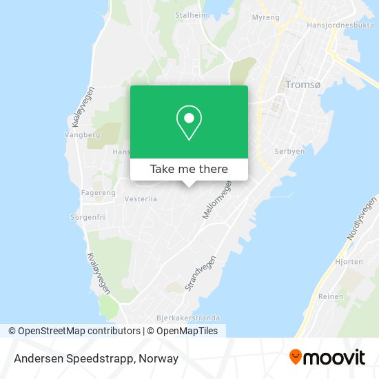 Andersen Speedstrapp map