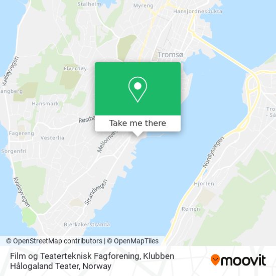 Film og Teaterteknisk Fagforening, Klubben Hålogaland Teater map